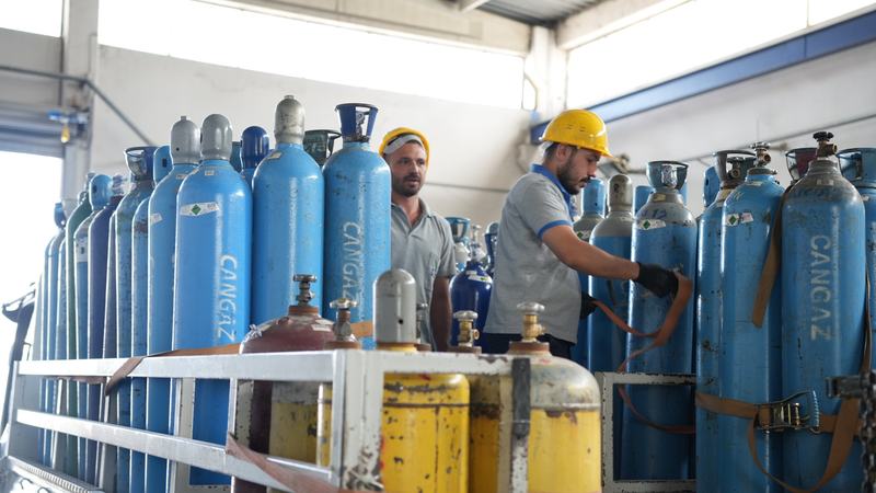 Dolum ekibimiz iş başında