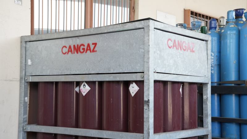 CANGAZ sevkiyat paletlerimiz